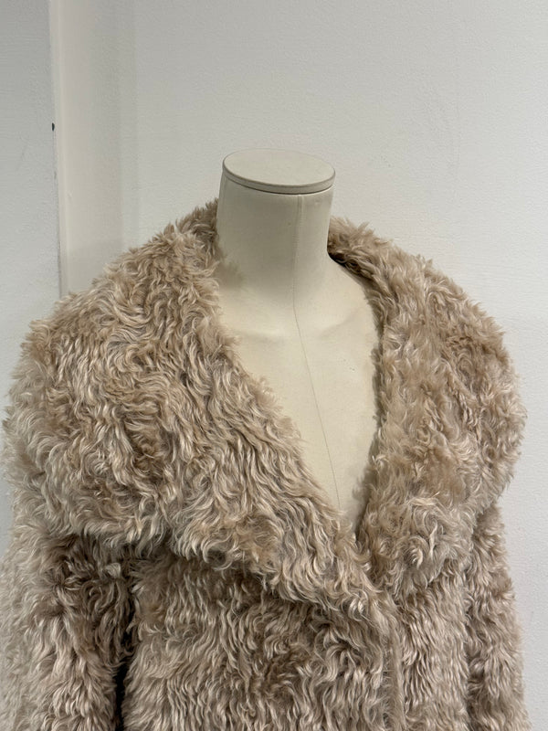 A/W2011 Prada mohair faux fur croupes jacket