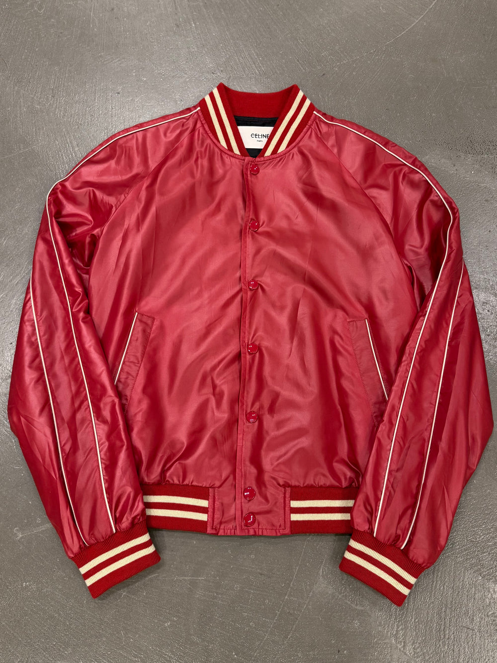 S/S2020 Celine by Hedi Slimane teddy nylon jacket