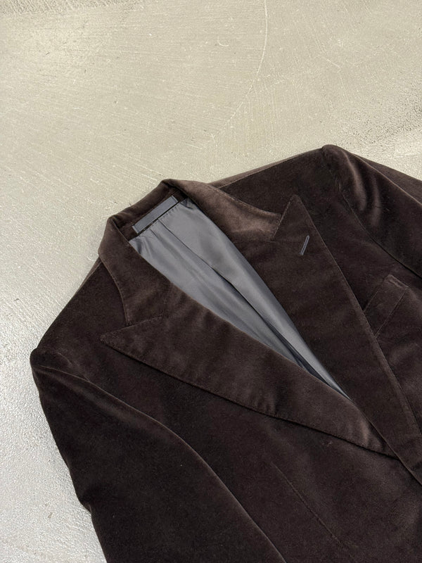 2000s Gucci by Tom Ford velvet blazer