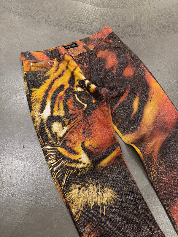 AW2000 Roberto Cavalli Tiger jeans