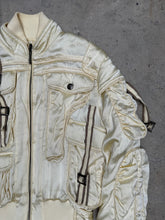 Load image into Gallery viewer, F/W 2005 Roberto Cavalli bondage cargo bomber jacket
