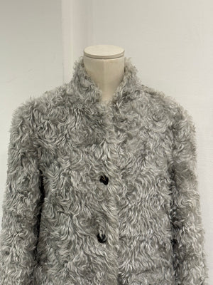 A/W2007 Prada runway faux fur mohair coat