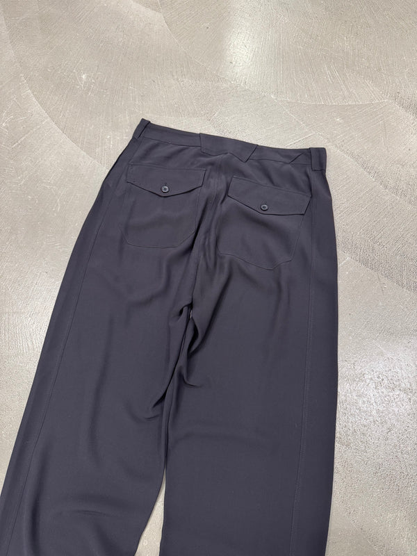 2000s Balenciaga tailored silk pants