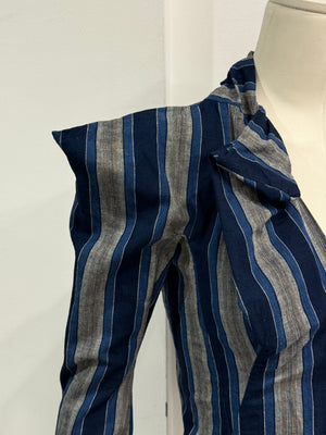 1990s Vivienne Westwood exaggerated shoulders shirt