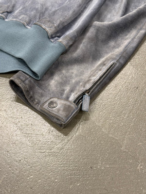 2001 Gucci by Tom Ford suede leather jacket