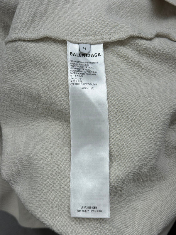 2022 Balenciaga "Be Different" oversized hoodie