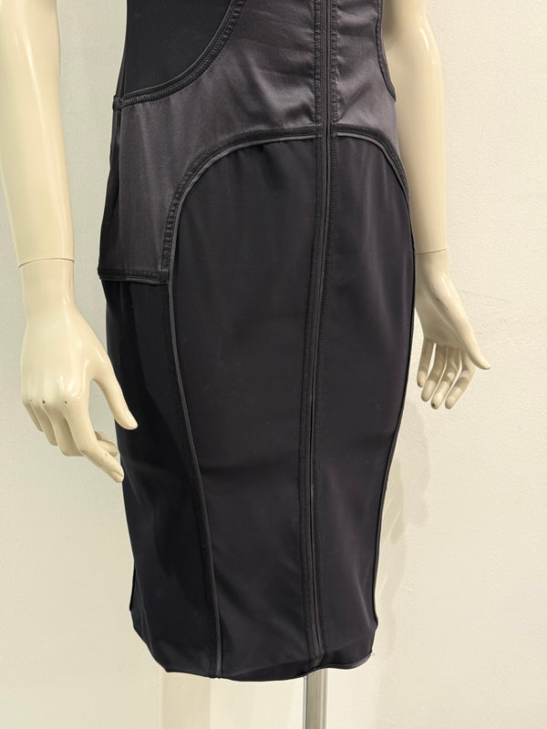 F/W2003 Gucci by Tom Ford corset midi dress