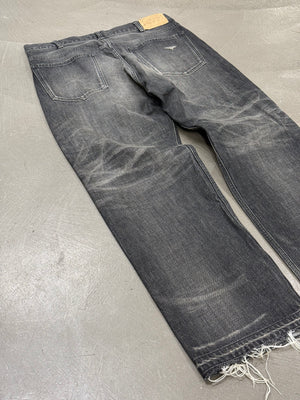S/S2024 Celine wesley straight-leg distressed jeans