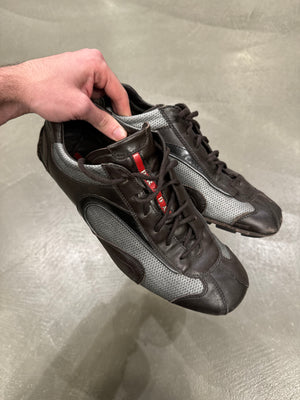 2000s Prada vintage leather sneakers
