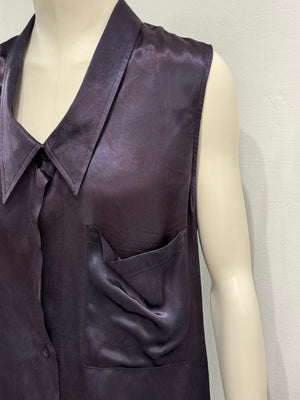 S/S2007 Maison Margiela car seat exclusive fabric sleeveless shirt