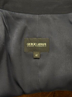 1990s Giorgio Armani cropped wrap blazer