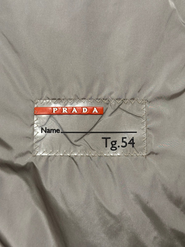 Prada hooded padded nylon jacket