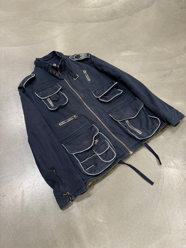 A/W2003 Dolce & Gabbana multi pocket military coat