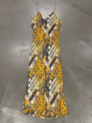 2000s Jean Paul Gaultier mosaic dress