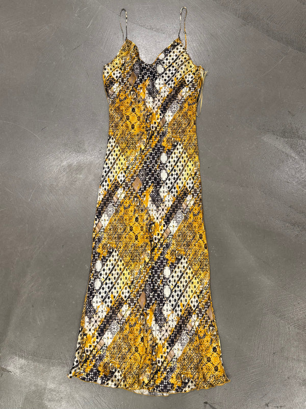 2000s Jean Paul Gaultier mosaic dress