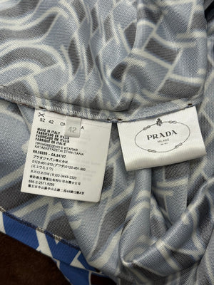 2019 Prada Psychedelic Argyle print set