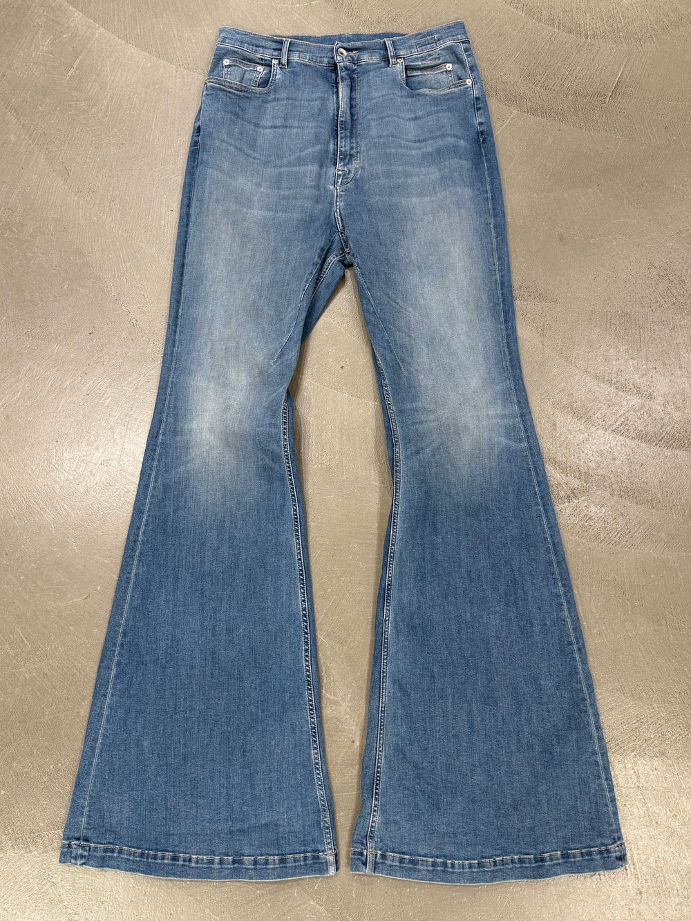 Rick Owens Bolan flare denim jeans