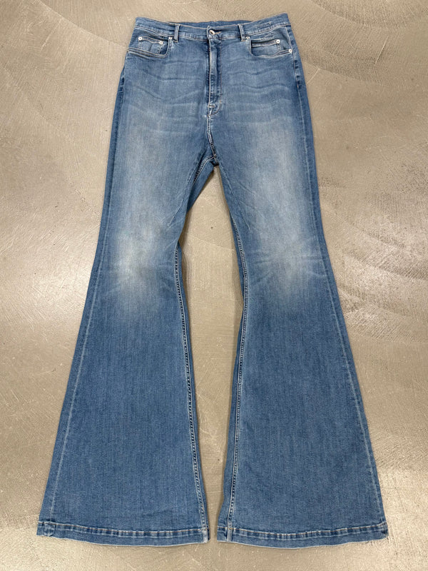 Rick Owens Bolan flare denim jeans
