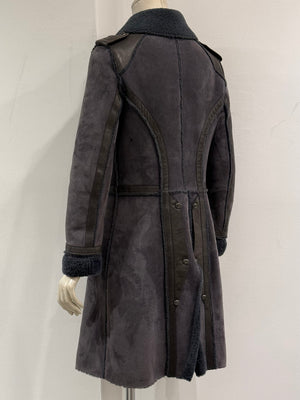 F/W2006 Dolce & Gabbana shearling napoleon coat