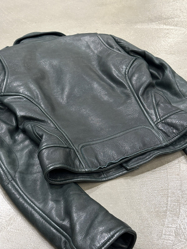 2000s Balenciaga by Nicolas Ghesquiere biker leather jacket