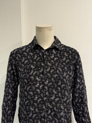 2018-2019 Saint Laurent “Motorcycles” shirt
