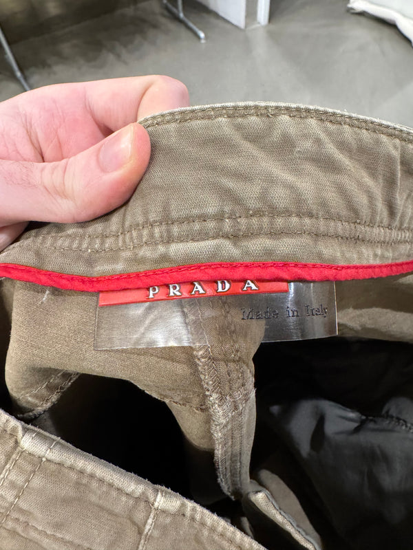 2000s Prada detachable pocket cargo pants