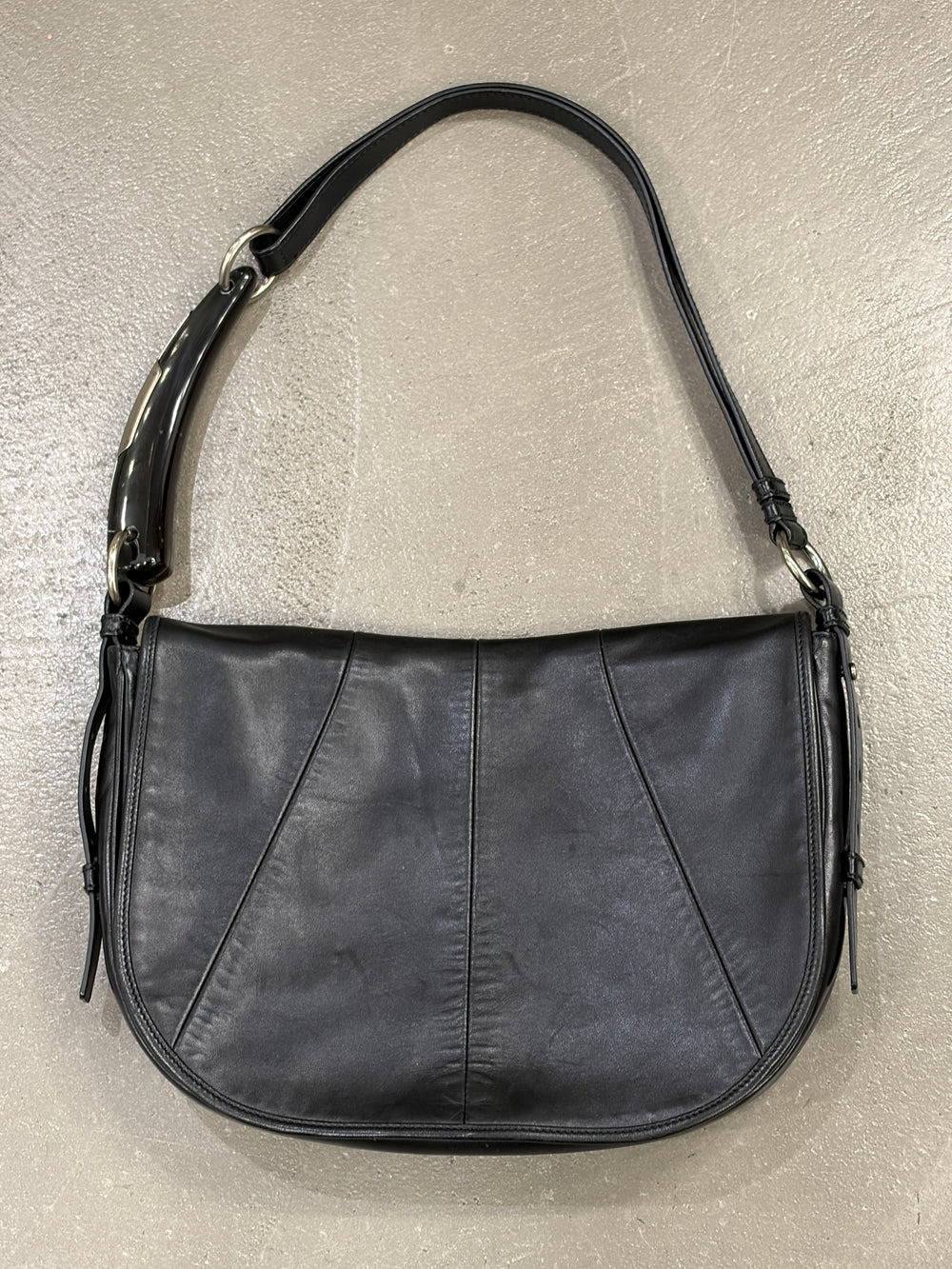 2002 Yves Saint Laurent by Tom Ford Mombasa leather bag