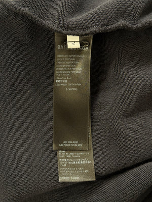 2024 Balenciaga incognito double sleeve oversized zip-up hoodie