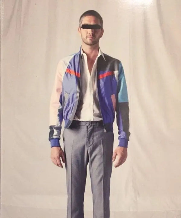 S/S2007 Maison Margiela patchwork paneled bomber jacket