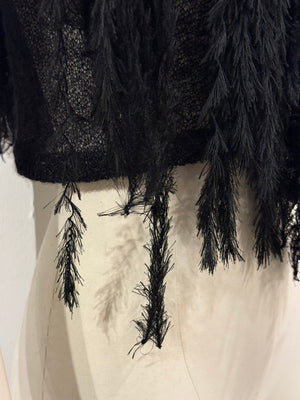 2000s Plein Sud fringe top