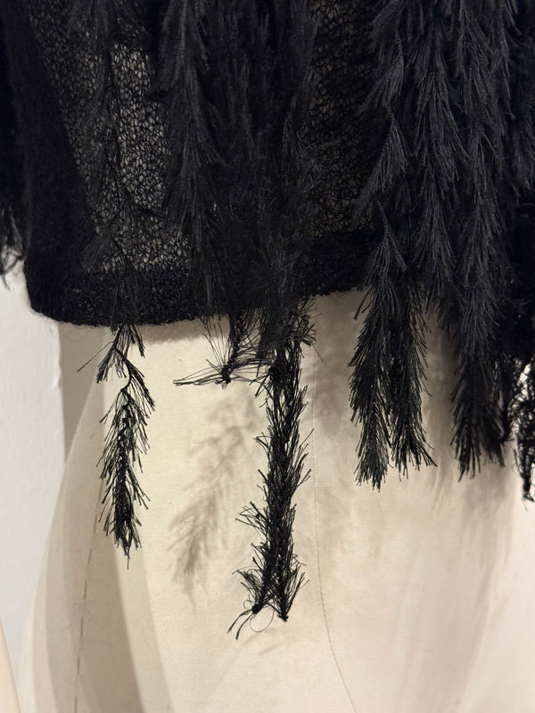 2000s Plein Sud fringe top