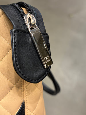 2006-2007 Chanel Cambon leather shopper bag
