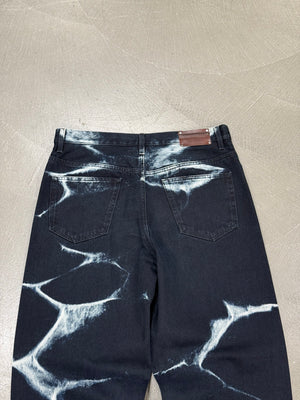 A/W2022 Dries Van Noten acid electric pants