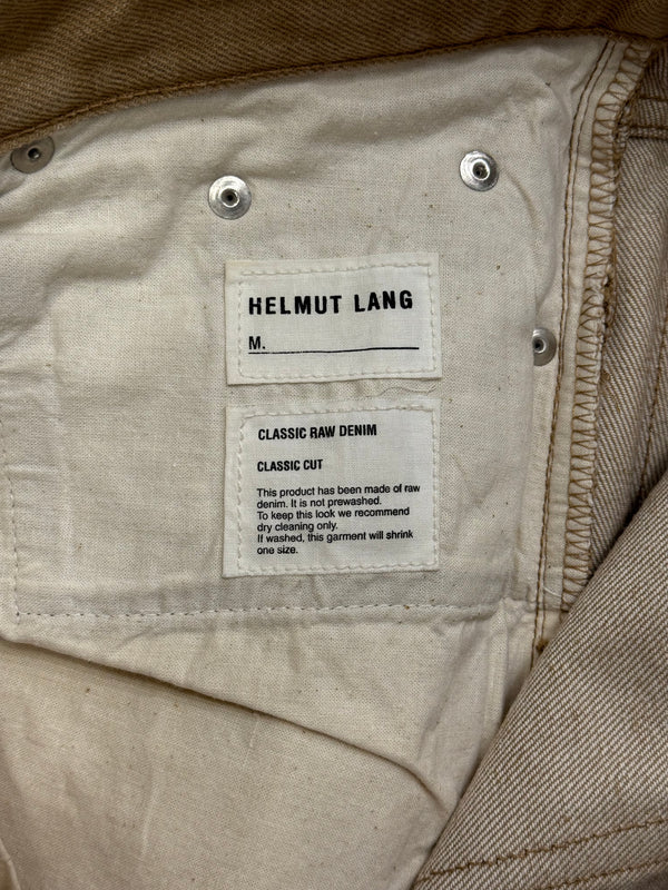 2000s Helmut Lang brown denim
