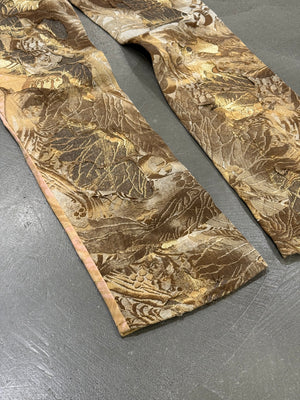 A/W2001 Roberto Cavalli “Phoenix” double layer destroyed jeans