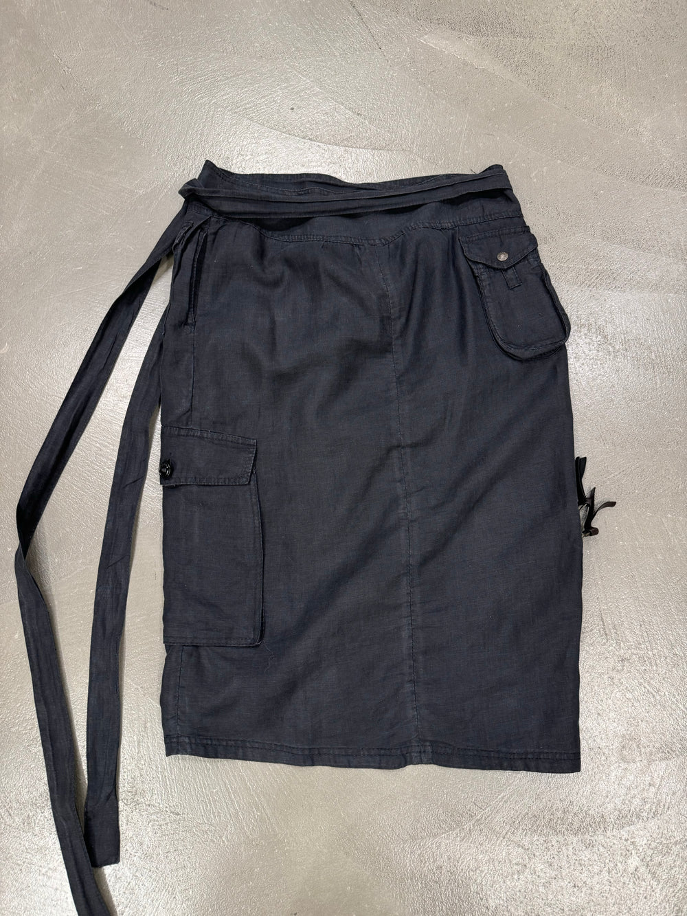 S/S 2003 Dolce & Gabbana wrap cargo skirt