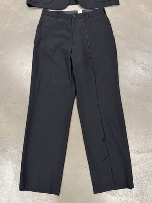 A/W2000 Comme des Garçons distressed stripe set