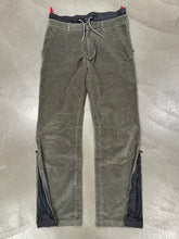 Load image into Gallery viewer, 2000s Prada double waisted hybrid corduroy pants
