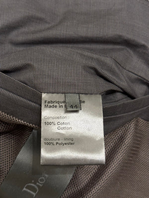 2010s Dior nylon "bee" bomber jacket