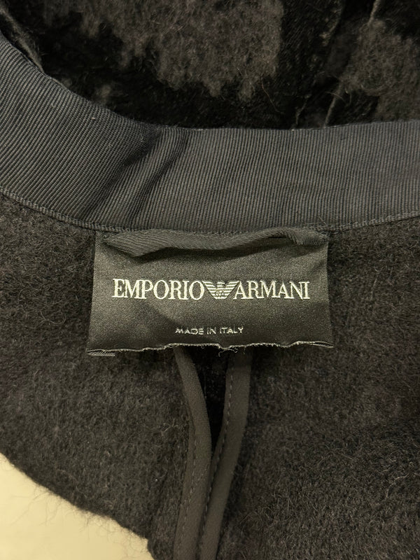 2015 Emporio Armani velvet jacquard jacket