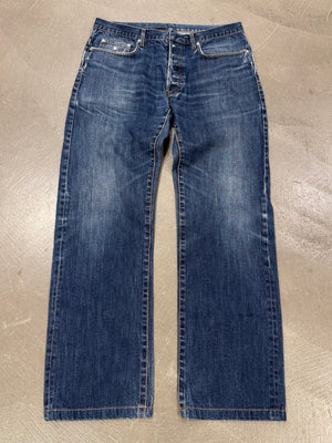 2000s Dior Dior by Hedi Slimane raw denim