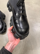 Load image into Gallery viewer, 2023 Prada monolith leather/Nylon derby shoes
