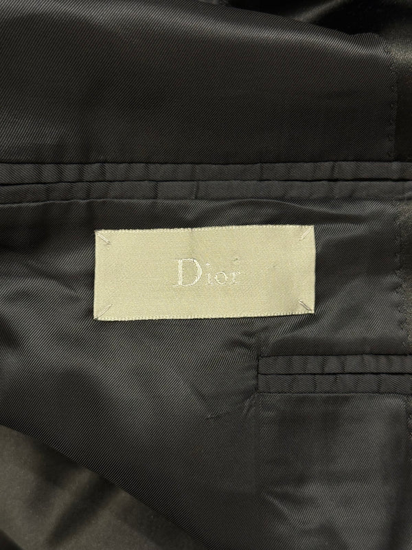 2013 Dior Homme silk shawl-lapels tuxedo blazer jacket