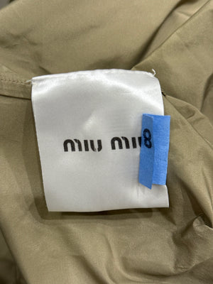 F/W1999 Miu Miu sample nylon utility logo cargo jacket