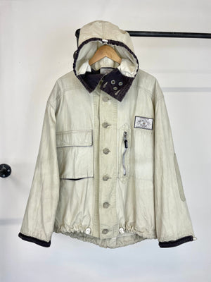 1990s Armani masked military jacket