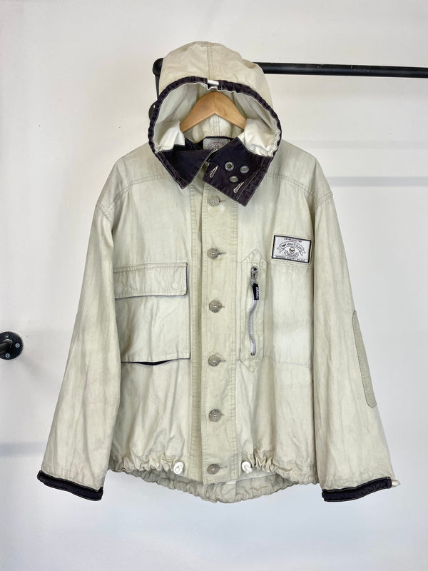 1990s Armani masked military jacket