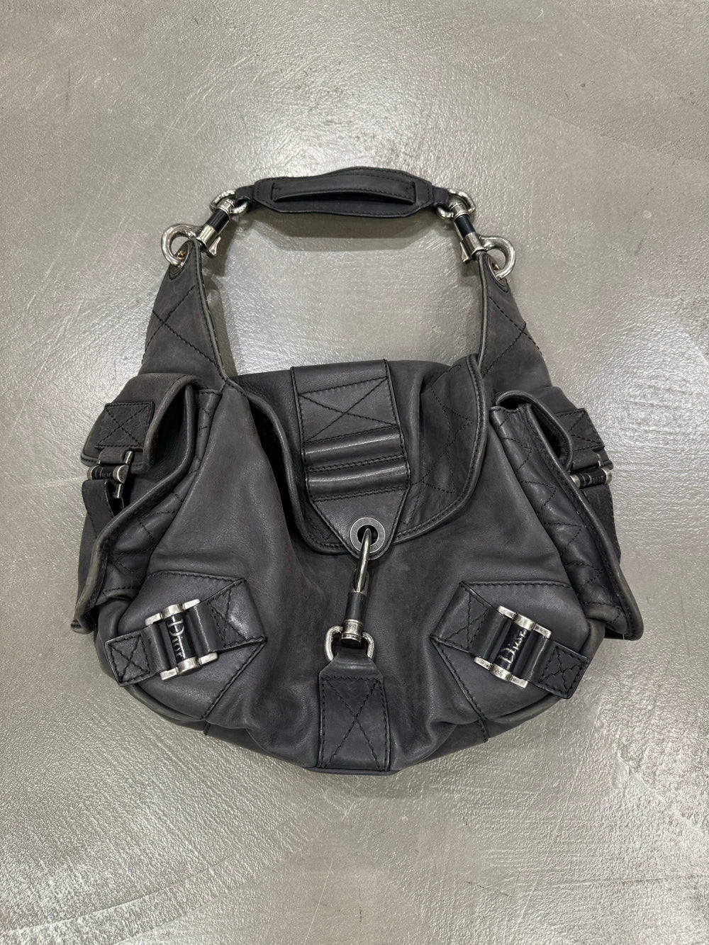 2007 Dior by John Galliano rebelle hobo bag