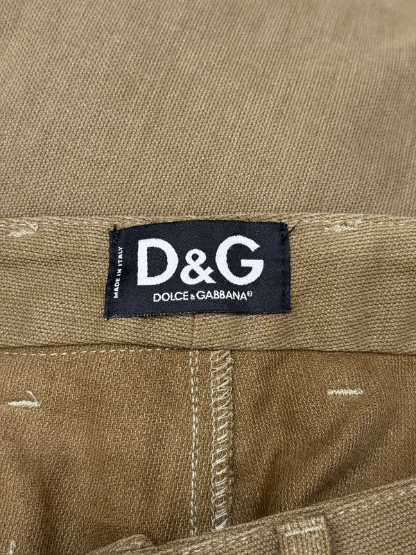 2003 Dolce & Gabbana bondage paracadute cargo pants