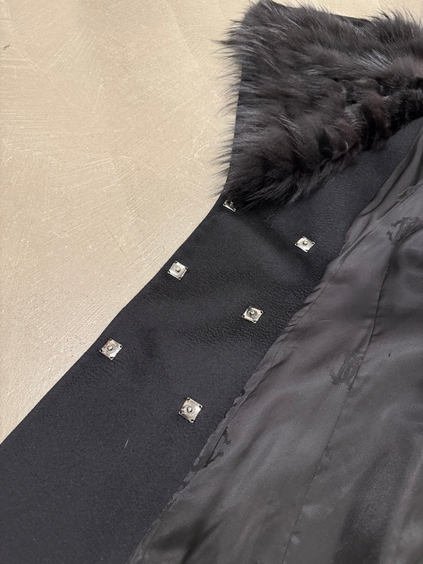 2000s Roberto Cavalli real fur coat