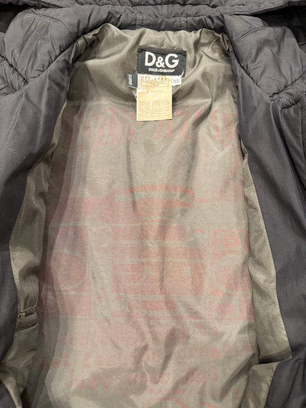 A/W2003 Dolce & Gabbana utility hooded jacket